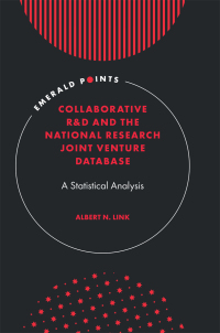 Cover image: Collaborative R&D and the National Research Joint Venture Database 9781839095757
