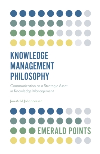 Imagen de portada: Knowledge Management Philosophy 9781839096372