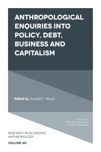 Titelbild: Anthropological Enquiries Into Policy, Debt, Business And Capitalism 1st edition 9781839096594