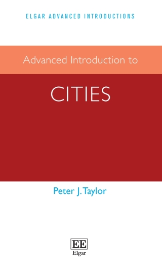 Cover image: Advanced Introduction to Cities 1st edition 9781839100147