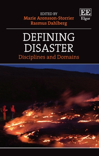 صورة الغلاف: Defining Disaster 1st edition 9781839100291