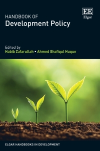 Cover image: Handbook of Development Policy 1st edition 9781839100864