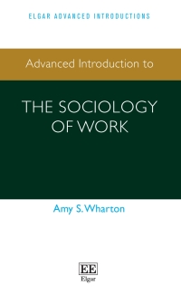 Cover image: Advanced Introduction to the Sociology of Work 1st edition 9781839101625