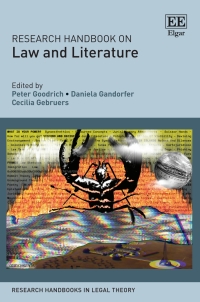 Cover image: Research Handbook on Law and Literature 1st edition 9781839102257