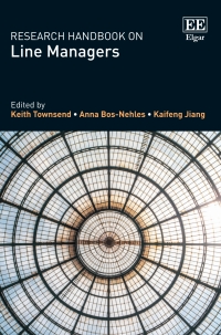 Cover image: Research Handbook on Line Managers 1st edition 9781839102738