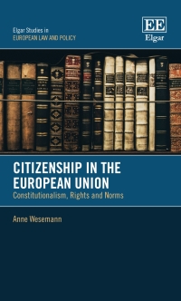表紙画像: Citizenship in the European Union 1st edition 9781839103162