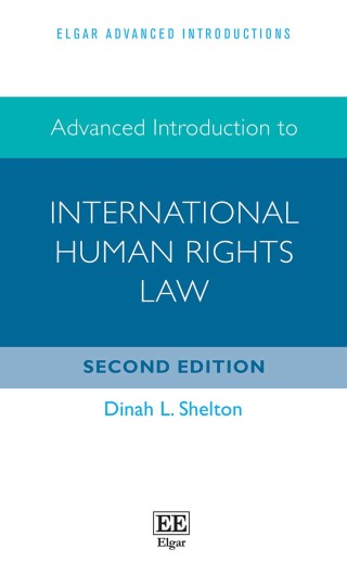 Cover image: Advanced Introduction to International Human Rights Law 2nd edition 9781839103186