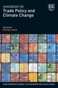 表紙画像: Handbook on Trade Policy and Climate Change 1st edition 9781839103230
