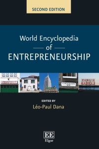 Imagen de portada: World Encyclopedia of Entrepreneurship 2nd edition 9781839104138