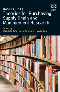 表紙画像: Handbook of Theories for Purchasing, Supply Chain and Management Research 1st edition 9781839104497