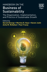 Cover image: Handbook on the Business of Sustainability 1st edition 9781839105333