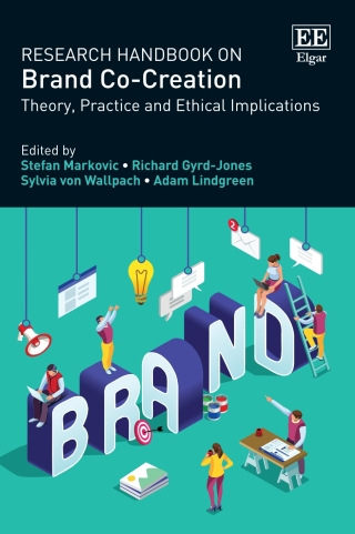 Cover image: Research Handbook on Brand Co-Creation 1st edition 9781839105418