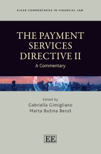 Omslagafbeelding: The Payment Services Directive II 1st edition 9781839105678