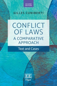 صورة الغلاف: Conflict of Laws: A Comparative Approach 2nd edition 9781839106545