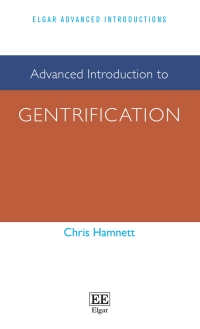 Cover image: Advanced Introduction to Gentrification 1st edition 9781839106873