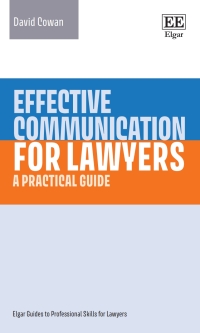 Titelbild: Effective Communication for Lawyers 1st edition 9781839106903