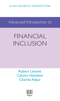 表紙画像: Advanced Introduction to Financial Inclusion 1st edition 9781839107207