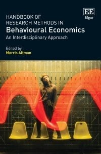 Cover image: Handbook of Research Methods in Behavioural Economics 1st edition 9781839107931