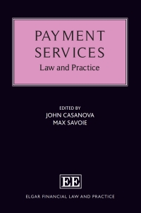 Cover image: Payment Services 1st edition 9781839107979