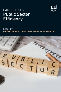 Cover image: Handbook on Public Sector Efficiency 1st edition 9781839109157