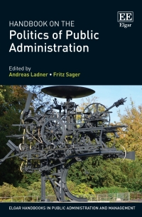 表紙画像: Handbook on the Politics of Public Administration 1st edition 9781839109430