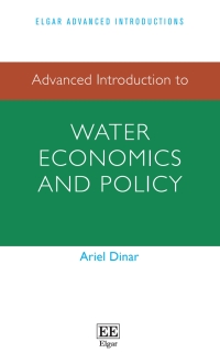 صورة الغلاف: Advanced Introduction to Water Economics and Policy 1st edition 9781839109607