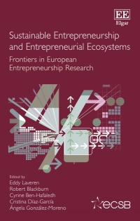 Imagen de portada: Sustainable Entrepreneurship and Entrepreneurial Ecosystems 1st edition 9781839109683