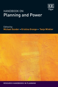 Cover image: Handbook on Planning and Power 1st edition 9781839109751