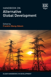 Cover image: Handbook on Alternative Global Development 1st edition 9781839109942