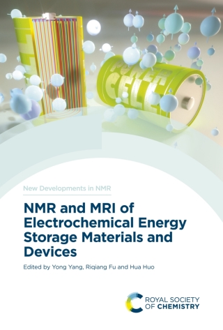 Cover image: NMR and MRI of Electrochemical Energy Storage Materials and Devices 1st edition 9781788018487