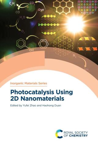 Cover image: Photocatalysis Using 2D Nanomaterials 1st edition 9781839161605