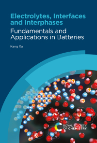 Imagen de portada: Electrolytes, Interfaces and Interphases 1st edition 9781839163104