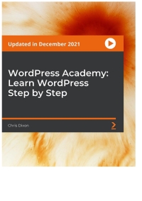 Imagen de portada: WordPress Academy: Learn WordPress Step by Step 1st edition 9781839210150