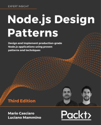 Imagen de portada: Node.js Design Patterns 3rd edition 9781839214110