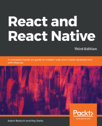 Cover image: React and React Native 3rd edition 9781839211140