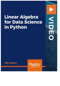 Omslagafbeelding: Linear Algebra for Data Science in Python 1st edition 9781839214219