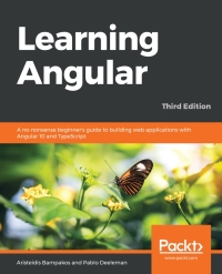 Cover image: Learning Angular 3rd edition 9781839210662