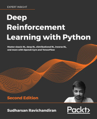 Immagine di copertina: Deep Reinforcement Learning with Python 2nd edition 9781839210686