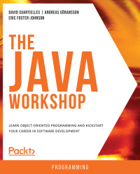 Imagen de portada: The Java Workshop 1st edition 9781838986698