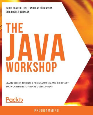 Imagen de portada: The Java Workshop 1st edition 9781838986698