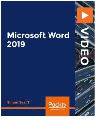 表紙画像: Microsoft Word 2019 1st edition 9781839218736