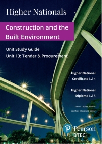 Cover image: Higher Nationals Unit Study Guide Unit 13: Tender & Procurement 1st edition