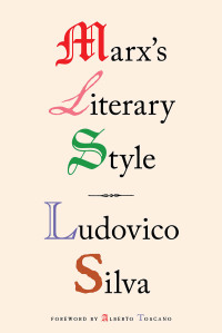Cover image: Marx's Literary Style 9781839765537
