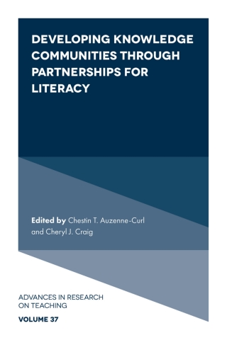 表紙画像: Developing Knowledge Communities through Partnerships for Literacy 9781839822674