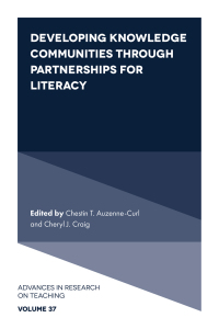 Imagen de portada: Developing Knowledge Communities through Partnerships for Literacy 9781839822674