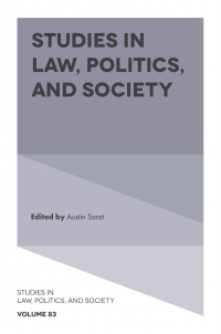 Cover image: Studies in Law, Politics, and Society 9781839822971