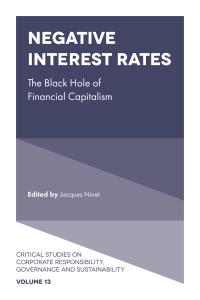 Imagen de portada: Negative Interest Rates 9781839823770