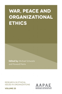 Immagine di copertina: War, Peace and Organizational Ethics 9781839827778