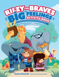 表紙画像: Riley the Brave's Big Feelings Activity Book 9781839973000