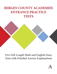 Cover image: Bergen County Academies Entrance Practice Tests 9781839988011
